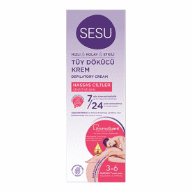 SESU TÜY DÖKÜCÜ KREM HASSAS CİLTLER (40 ML)