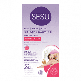SESU SİR AĞDA BANTLARI HASSAS CİLTLER 52’Lİ MAXİ SET