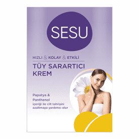 SESU TÜY SARARTICI KREM 35 GRAM + 18 GRAM